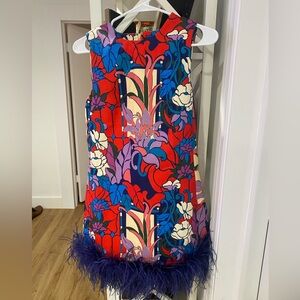 Climbing Cosmos Sleeveless Mod Ellie Dress Size Small New Season Sold Out Online